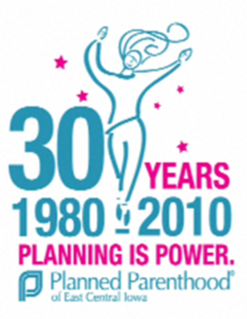 30th anniversary logo cedar rapids planned parenthood.png